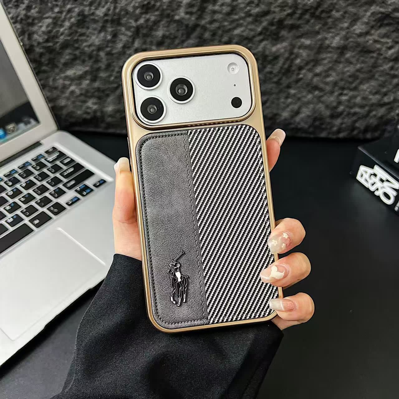 NEW US POLO CHROME CASE